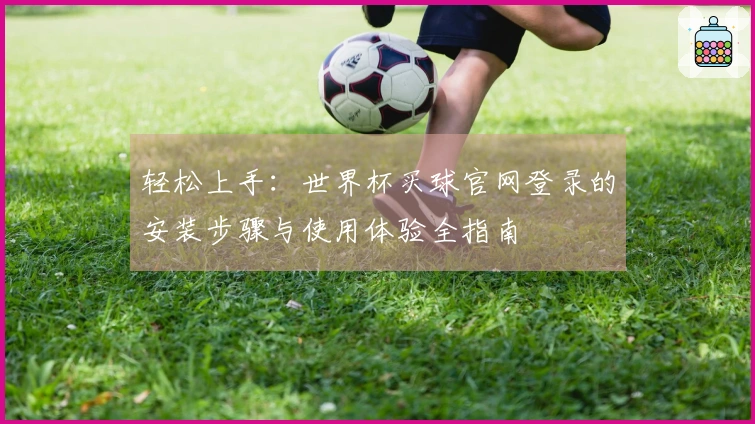 轻松上手：世界杯买球官网登录的安装步骤与使用体验全指南